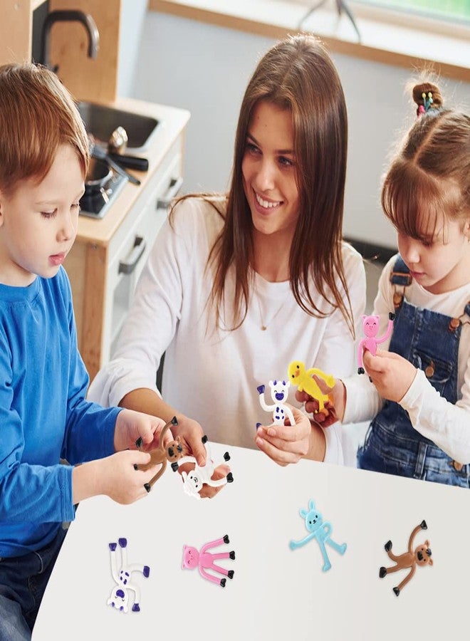 ArtCreativity Mini Bendable Farm Animal Toys, Set of 48, Barnyard Animal Toys for Kids in 6 Designs, Portable Stress Relief Toy for Kids, Barn Birthday Party Favors and Pinata Stuffers - Image 5